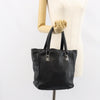 Chanel Square Stitch Tote Quilted Leather