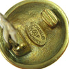 Secondhand Chanel CC Button Clip-On Earrings