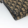 Christian Dior Vintage Trotter Shoulder Bag Canvas