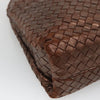 Secondhand Bottega Veneta Intrecciato Brown Leather Bags