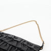Chanel CC Chain Fringe Wristlet Clutch Quilted Leather