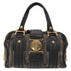 Secondhand Gucci Aviatrix Satchel Black Suede Bags