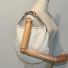 Secondhand Gucci Horsebit Hobo Beige Leather Bags