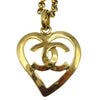 Secondhand Chanel CC Heart Pendant