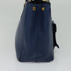 Prada Front Pocket Double Zip Lux Tote Saffiano Leather