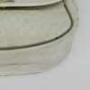 Christian Dior Vintage Honeycomb Flap Crossbody Bag Coated Canvas