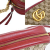 Secondhand Gucci GG Marmont Shoulder Bag Diagonal Quilted GG Canvas with