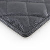 Secondhand Chanel CC Card Case Quilted Caviar