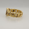 Secondhand Christian Dior CD ring Metal and Crystals