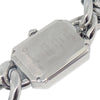 Secondhand Chanel Premiere Chain Quartz Watch Stainless Steel with Diamond Bezel