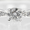 Secondhand Tiffany & Co. Harmony Solitaire Ring Platinum with RBC Diamond
