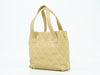 Secondhand Chanel Surpique Tote Beige Leather Accessories
