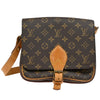 Louis Vuitton Cartouchiere Handbag Monogram Canvas