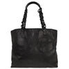 Chanel Vintage CC Resin Chain Tote Leather