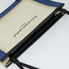 Secondhand Balenciaga Navy Pochette Canvas and
