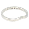 Tiffany & Co. Elsa Peretti Curved Wedding Band Ring Silver 925