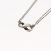 Secondhand Tiffany & Co. Infinity Double Chain Pendant Necklace