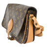 Louis Vuitton Cartouchiere Handbag Monogram Canvas