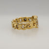 Secondhand Christian Dior CD ring Metal and Crystals