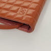Secondhand Chanel Chocolate Bar Clutch Quilted Patent
