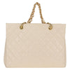 Chanel Vintage Grand Shopping Tote Quilted Calfskin