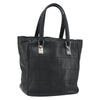 Chanel Square Stitch Tote Quilted Leather