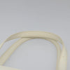 Secondhand Prada Vintage Handbag White Patent Leather Bags