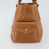 Secondhand Celine Boogie Satchel Beige Leather Bags