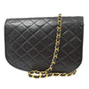 Secondhand Chanel Vintage Round Flap Bag Quilted