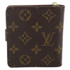 Louis Vuitton Compact Zippe Wallet Monogram Canvas