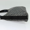 Christian Dior Vintage Zip Shoulder Bag Diorissimo Canvas
