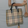 Secondhand Burberry Nova Check Tote canvas check pattern