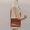 Burberry Vintage Flap Crossbody Bag Leather