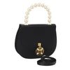 Secondhand Celine Handbag Black Satin Bags