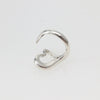Secondhand Tiffany & Co. Elsa Peretti Open Heart Ring Silver 925
