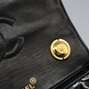 Chanel CC Turnlock Top Handle Flap Bag Patent leather