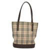Secondhand Burberry Nova Check Tote canvas check pattern