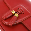 Secondhand Celine Tassels Bag Red Leather Bags