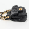 Secondhand Chanel Lady Handle Flap Card Holder on Chain Quilted