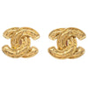 Secondhand Chanel CC Clip-On Earrings Quilted