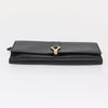 Saint Laurent Classic Y Flap Wallet Leather