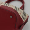 Secondhand Burberry Nova Check Handbag Nova Check Canvas and