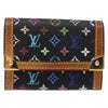 Secondhand Louis Vuitton Porte-Monnaie Plat Coin Purse Monogram Multicolor