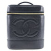 Chanel Vintage Timeless Cosmetic Case Caviar