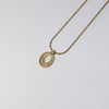 Secondhand Christian Dior CD Pendant Necklace Gold-plated