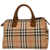 Burberry Nova Check Bowling Bag Canvas