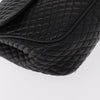 Bally Vintage Chain Shoulder Bag Quilted Leather
