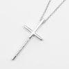 Secondhand Tiffany & Co. Metro Cross Pendant Necklace 18K White Gold and Diamonds