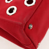 Secondhand Prada Canapa Convertible Tote Grommet Embellished