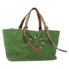 Secondhand Bottega Veneta Intrecciato Green Leather Bags